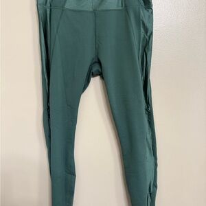 Fabletics Womens Emerald Green Leggings